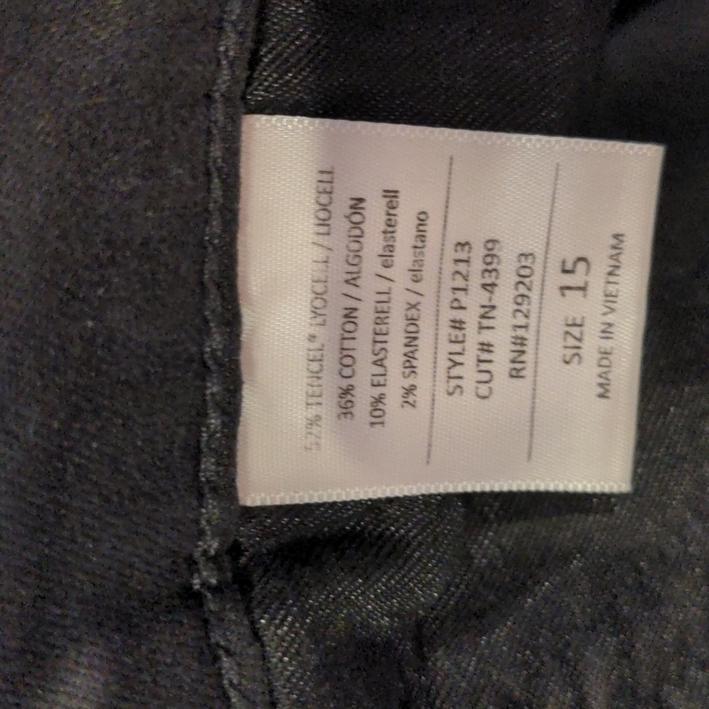Fashion Nova Tell Your Boy Bye Ripped Jeans Black size 15 - Picture 7 of 7
